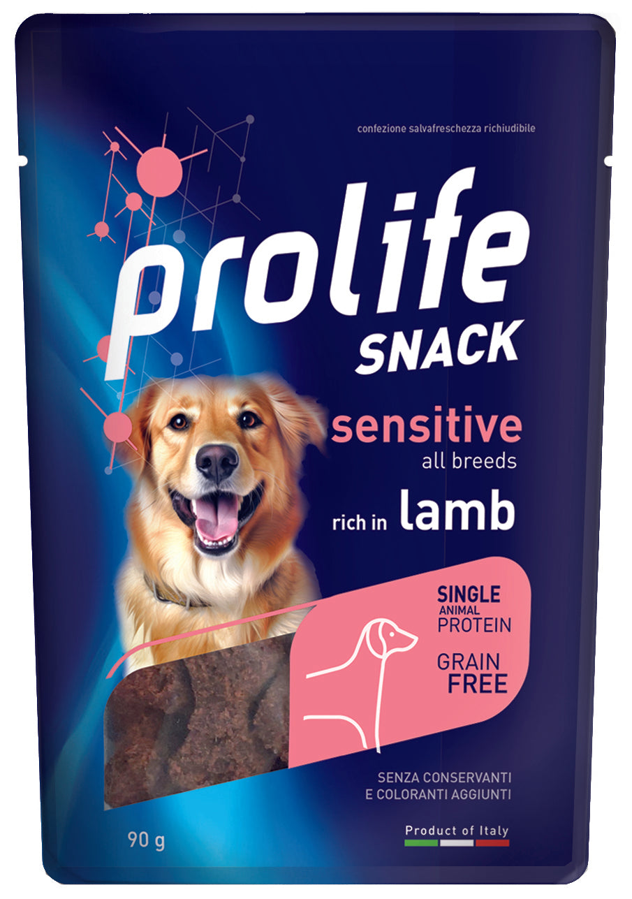 Prolife Snack Sensitive Grain Free Agnello 90g Prolife Snack Sensitive Grain Free Agnello 90g